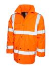 UC803 Road Safety Jacket Orange colour image